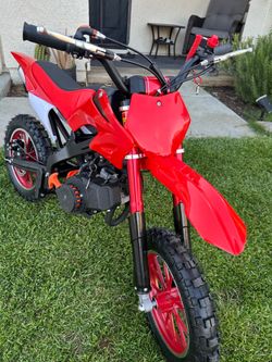 49cc 2 stroke kids gas dirt bike ,ages 4-10