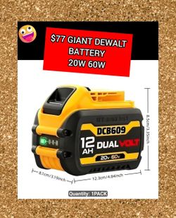 DeWalt GIANT dual voltage 20W 60W battery charger impact charger tools blower RACHET