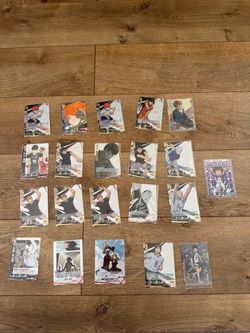 Haikyuu Trading Card Collection Lot