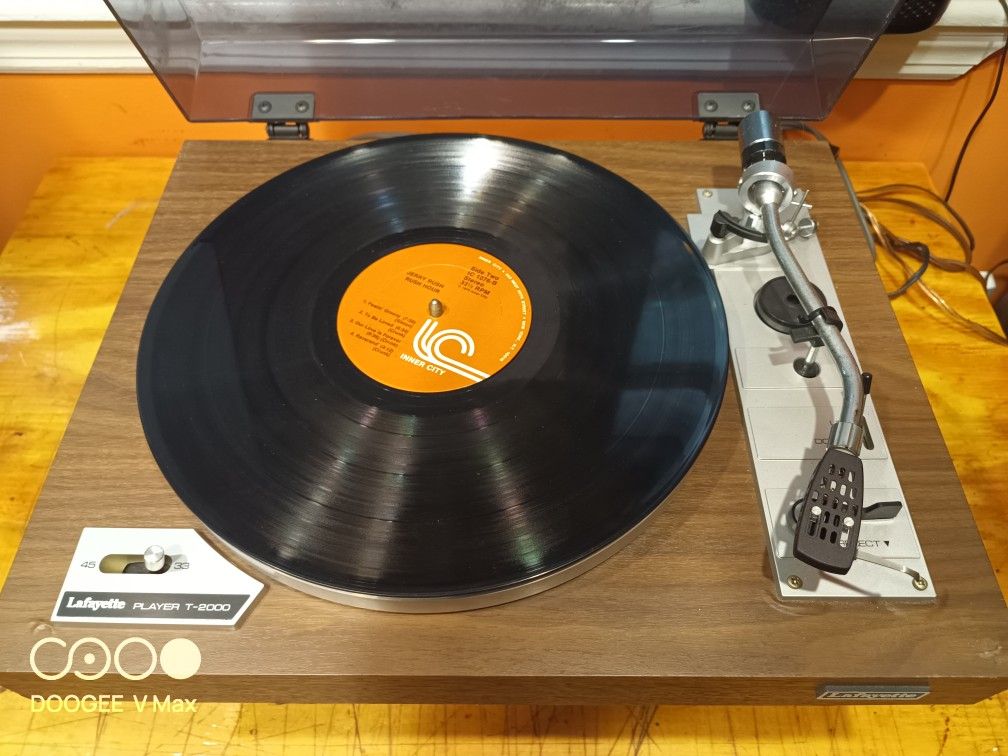 Lafayette T2000 Turn Table Exellent Working Condition Rare Vintage