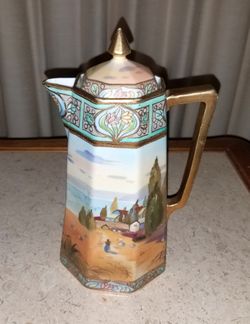 Nippon Porcelain Carafe