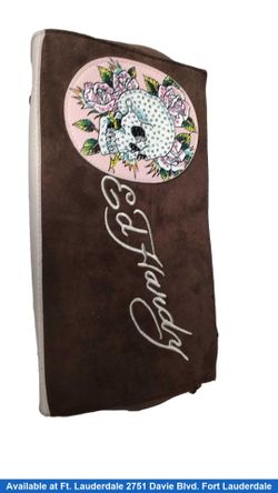 Ed Hardy Brown Purse / Handbag