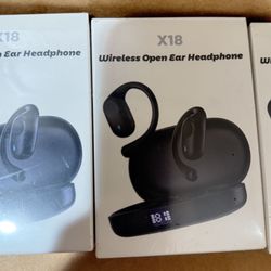 Wireless Bluetooth - 5.3 Bluetooth Earbuds with LED Digital Display, IP54 Waterproof, 36H Playtime, Lightweight Comfort Wireless Earbuds Fit Sports, R