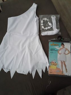 Wilma Flintstone Adult Halloween Costume Large