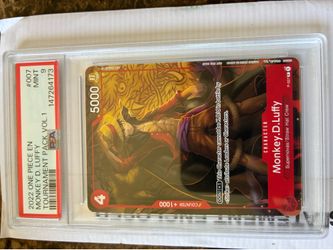 One piece card