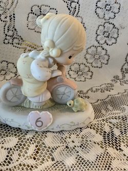 Precious Moments Birthday Collection . Age 6. Like New. 