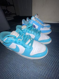 2 Blue Nike Shoes
