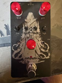 Lichtlaerm Audio King in Yellow Overdrive Pedal
