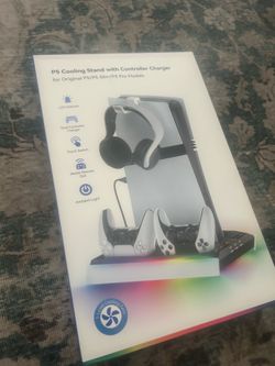 P5 cooling stand with controller charger