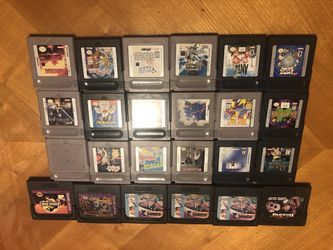 Nintendo Gameboy and Sega Game Gear Games Lot