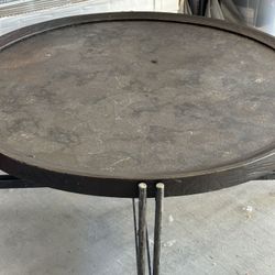 Living Spaces Steel Coffee Table