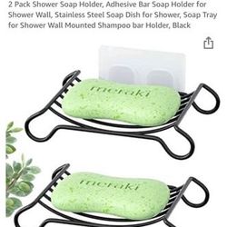 2 Pack Shower Soap Holder