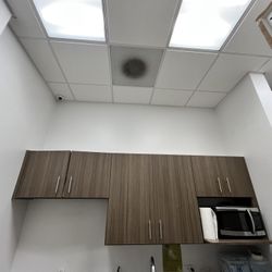 Commercial Wall Cabinets – 106” Wide | Premium Office/Salon Storage