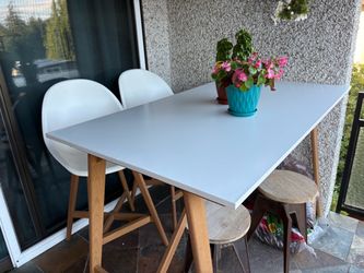 IKEA Bar Height Table & 2 Chairs