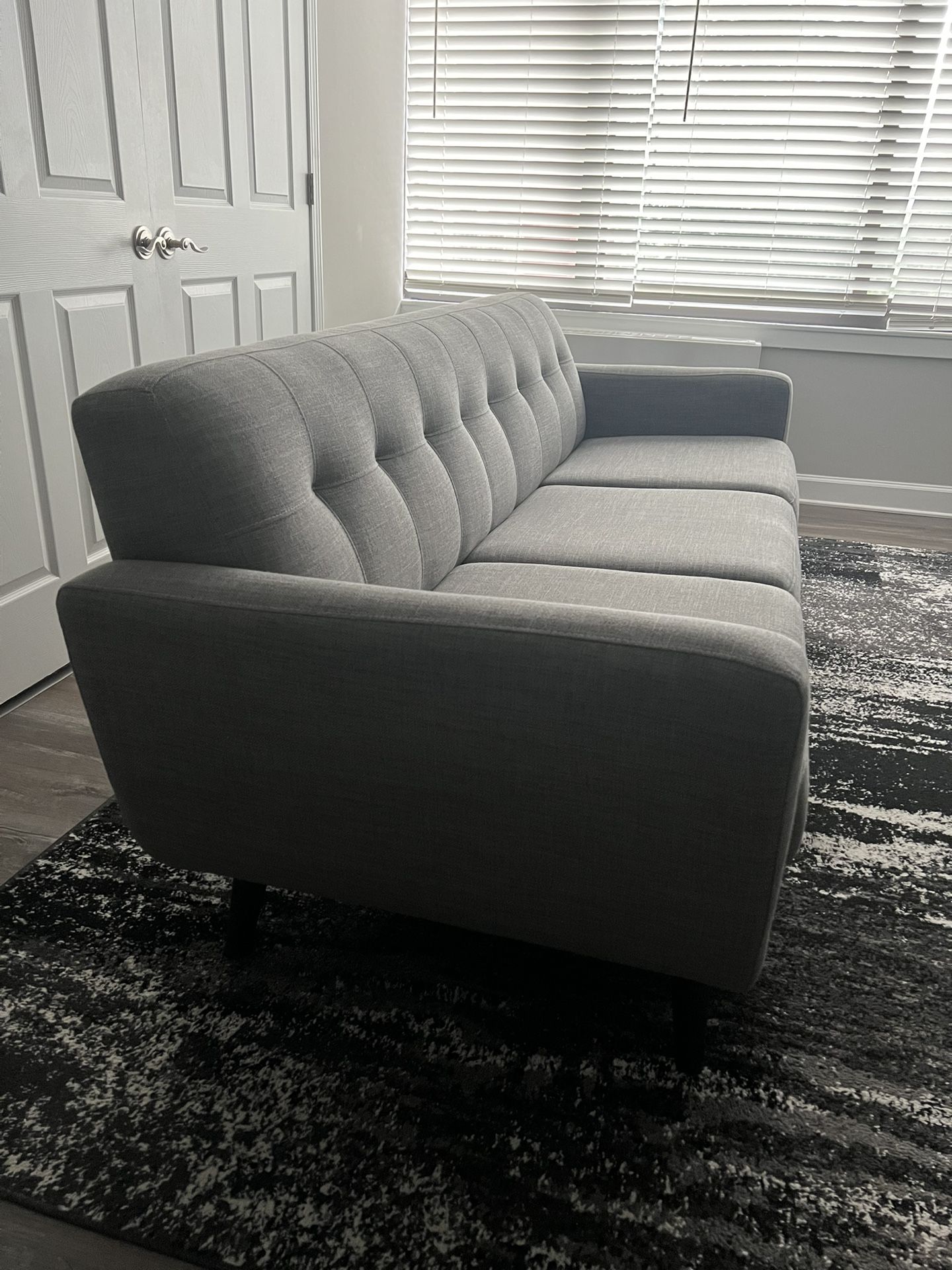Gray 86” Sofa