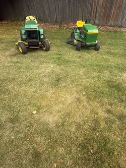 John Deere 214 & John Deere stx38
