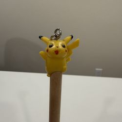 Vintage Pokemon - Pikachu PVC Keychain Figure  - Assorted - Rare Vintage Pokemon Pencil Topper Figure 90's