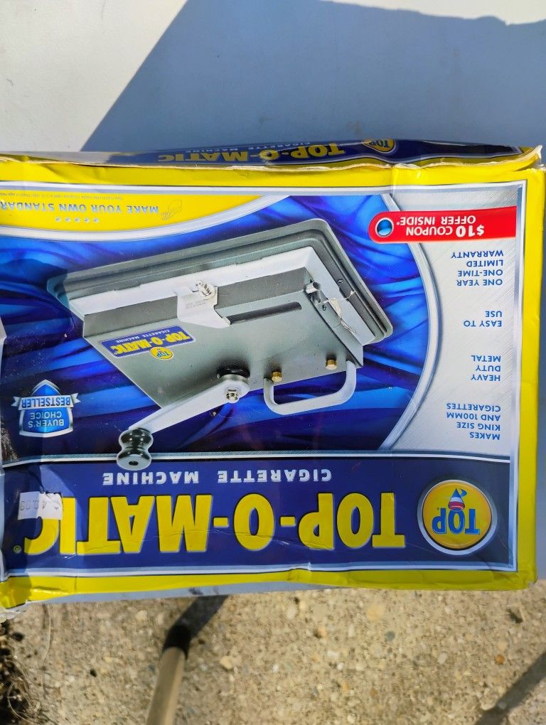 Top -0-matic Cig Machine