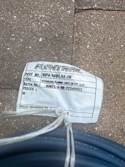Hydro-coil solution hose, with quick connections, 50ft.