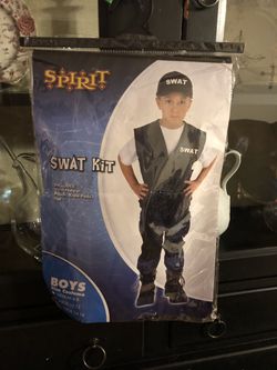Boys Swat Team Halloween Costume