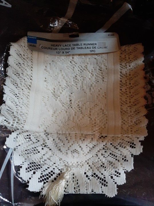 Beautiful Lace Table Runner