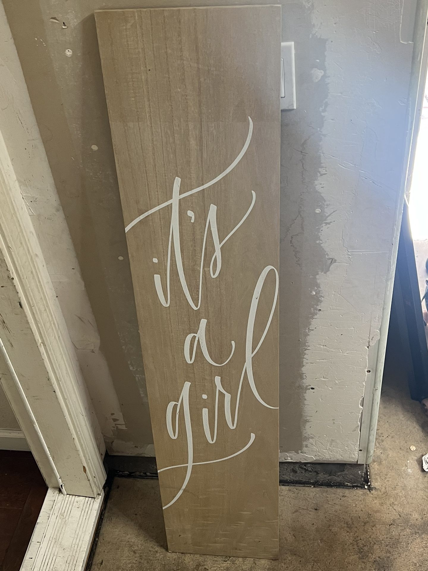 It’s A Girl Sign