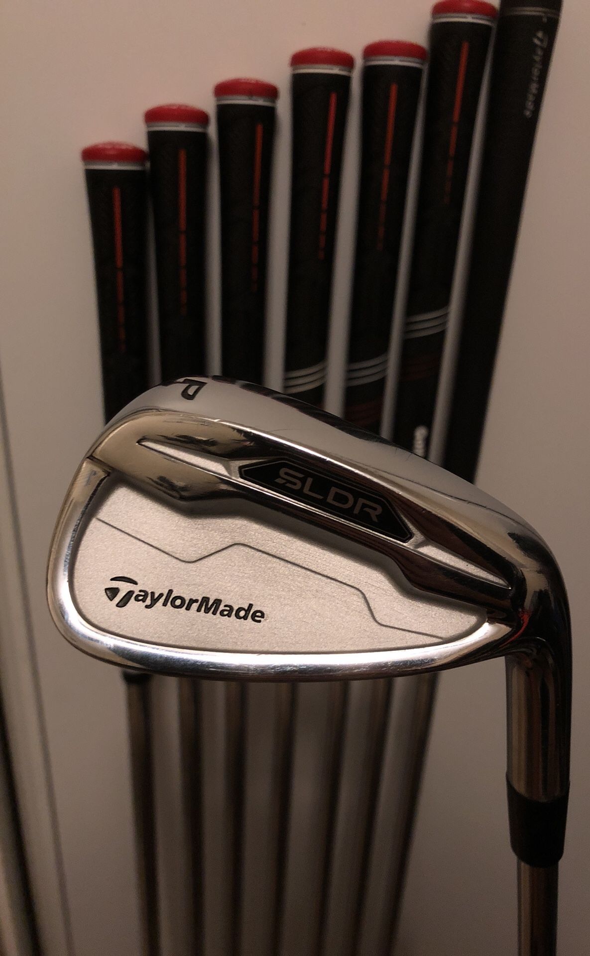 TaylorMade SLDR irons, 3-PW with KBS Tour C-Taper Shafts and Golf Pride CP2 grips, Golf Iron Set