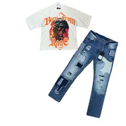 Mens jeans shirt outfit