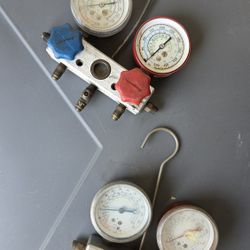 Snap-On Dual Manifold Test Gauge Ac
