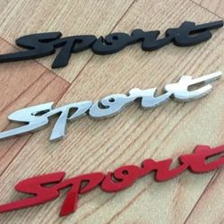 Sport Type R Racing OR Coupe Emblems.  SHIPPING AVAILABLE. 