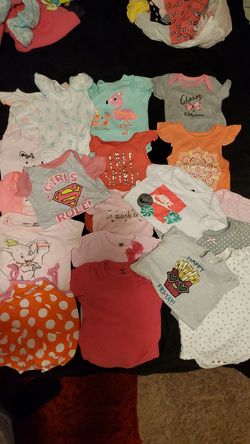 Lot of 19 9 mo onsies