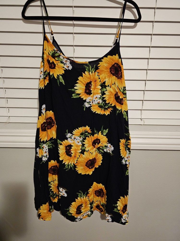 Short Sunflower Dress (XL)