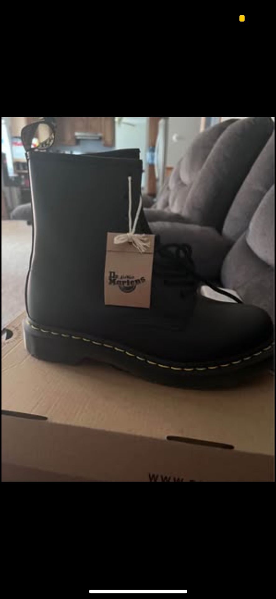 Dr Marten’s 1460 Black Boots Size 8M/9W