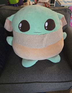 Squishmallows Star Wars Grogu The Mandalorian Baby Yoda Plush 20"