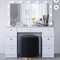 Large White Vanity