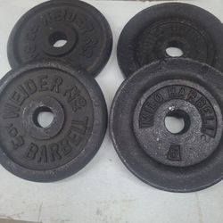 5 Lb Weider X 2 Plus 2 5lb Milo Weights