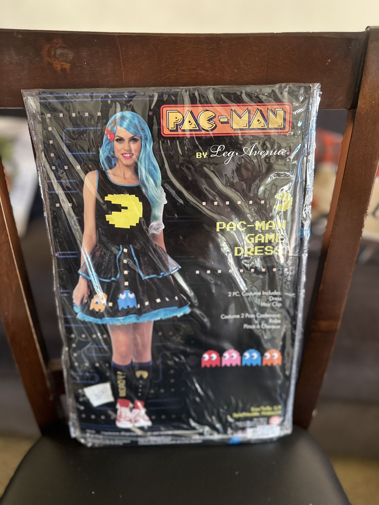 Pac-Man Dress For Halloween Costume 