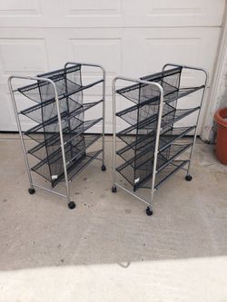Shoe Rack On Wheels- $10 Each