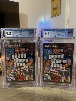 Grand Theft Auto Vice City - PS2 - CGC Graded 9.8