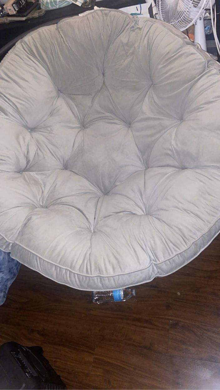 Gray Papasan Chair