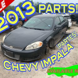 2013 Chevy Impala Parts