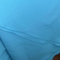 Turquoise/ Aqua Round Linens 