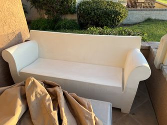 Philippe Starck Bubble Club Couch White Kartell