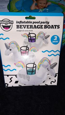 Unicorn Beverage Boat Floats
