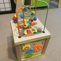 Gently used activity cube