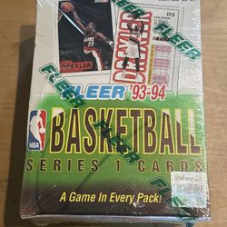 1993-94 NBA Fleer Basketball Box