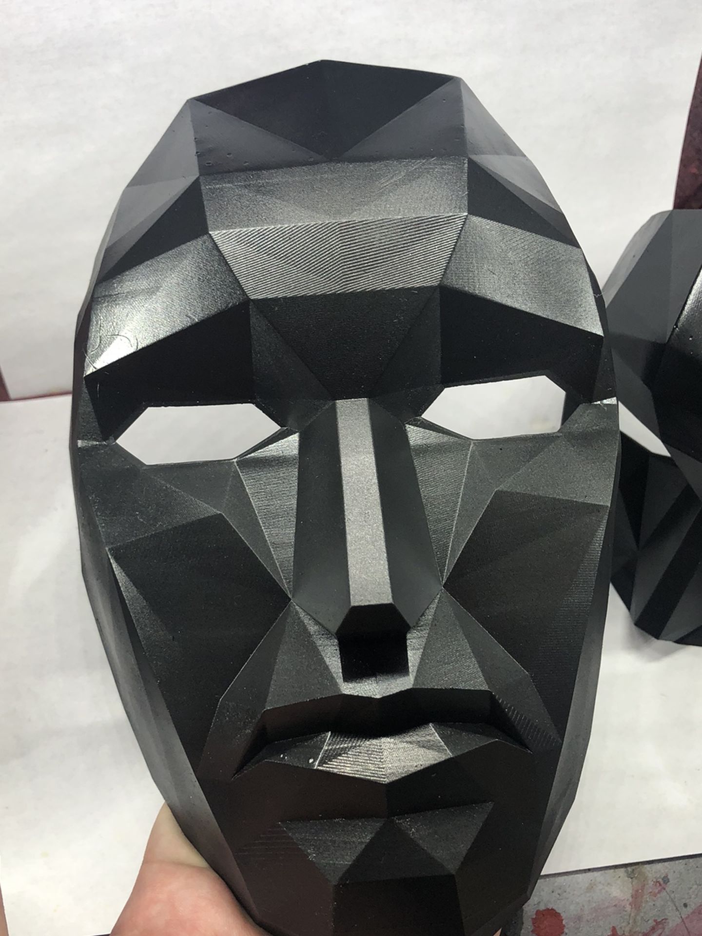 3D Printed Face Mask Frontman Dune