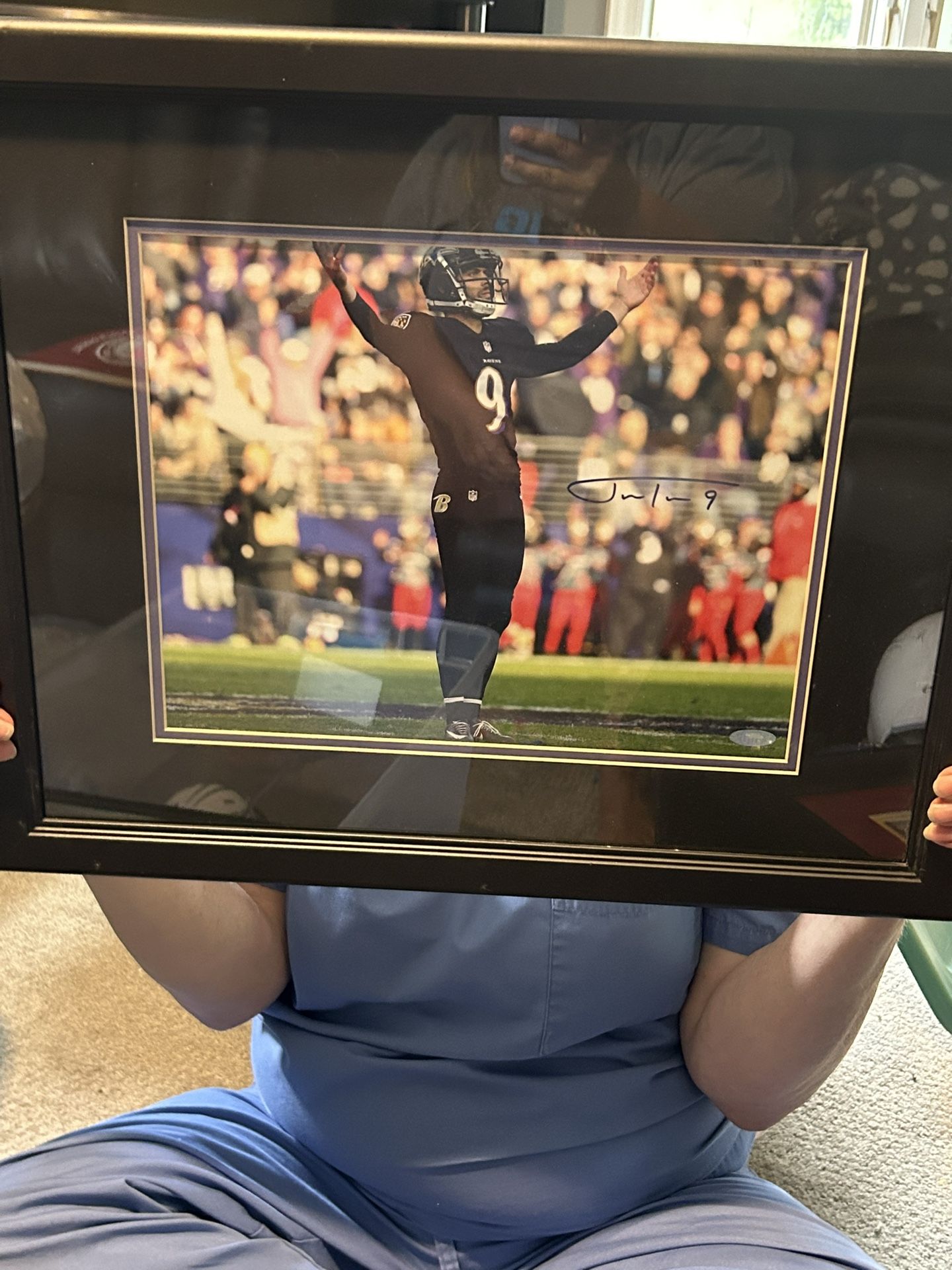Baltimore Ravens Justin Tucker Autographed Photo