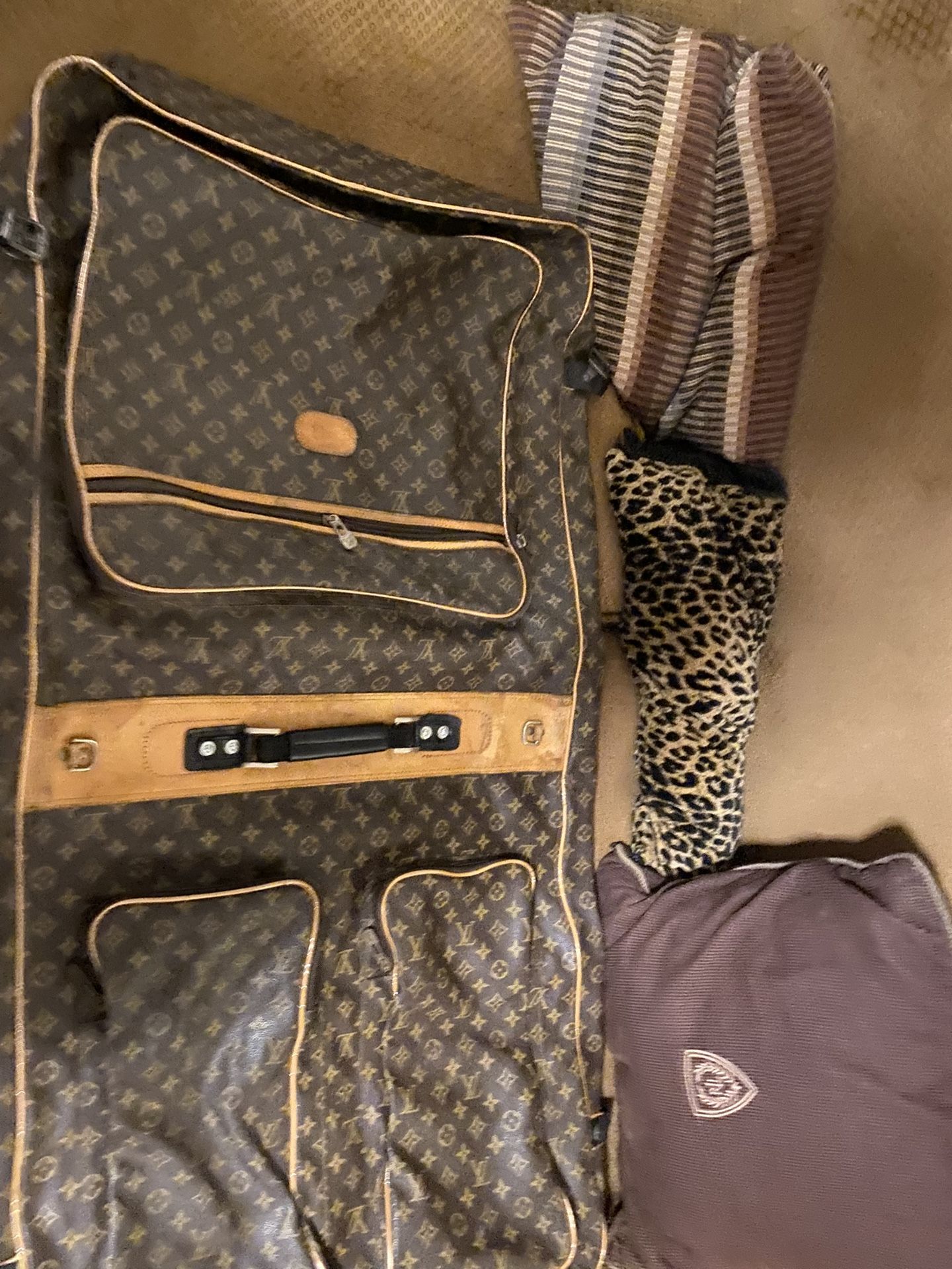 Louie V Garment Bag