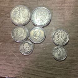 Silver coins 